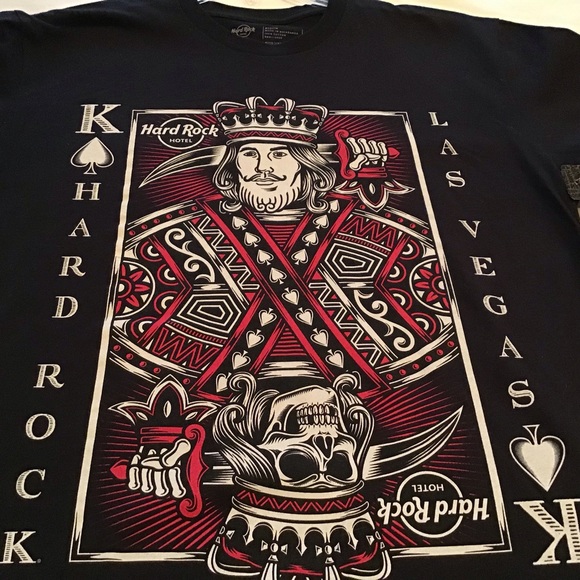 HARD ROCK HOTEL NWT Vegas GRAPHIC T-shirt Medium - Picture 4 of 8